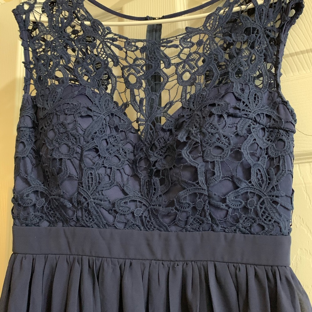 Floor length Bridesmaid Dress